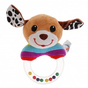 Погремушка Щенок на кольце (Умка, RBR-D)