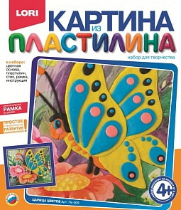Картина из пластилина Царица цветов (LORI, Пк-005LR)