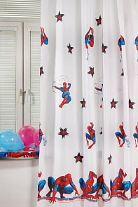 Портьера детская - Spider-Man, белый (ТАС, GS0442) Портьера детская - Spider-Man, белый (ТАС, GS0442)