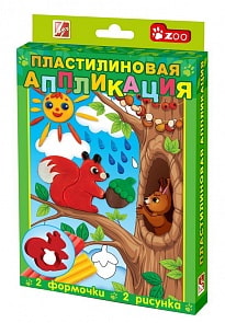 Пластилиновая аппликация Белочка (Луч, 25С1555-08)