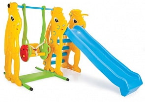 Игровой комплекс – Заяц, горка, качели и баскетбольное кольцо (Pilsan, 6140plsn)