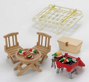 Sylvanian Families - Семейный пикник, с багажником для красного автомобиля (Sylvanian Families , 2884) 