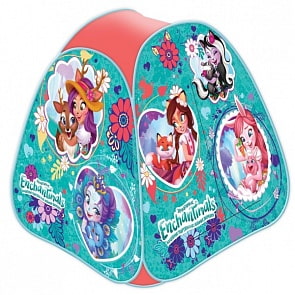 Палатка детская игровая из серии Enchantimals, размер 81 х 90 х 81 см., в сумке (Играем вместе, GFA-ENCH01-R)