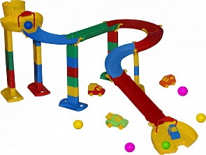 Горка для шариков, набор №1 в пакете (Полесье,  п-38258)