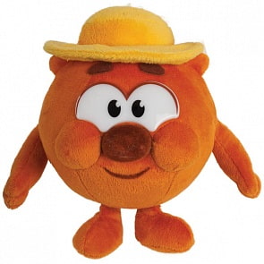 Озвученная мягкая игрушка - Копатыч из мультфильма Смешарики, 10 см (Мульти-пульти, V91741/10sim)