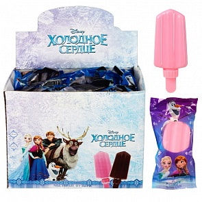 Мыльные пузыри – Эскимо розовое с фруктовым ароматом. Disney Холодное сердце, 45 мл (1toy, Т11491)