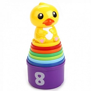 Развивающая пирамидка - Уточка (Умка, 1501K632-Y)