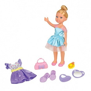 Кукла с аксессуарами принцессы, 33 см, свет (1Toy, Т15564)