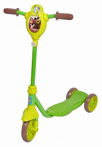 Самокат 3х колесный - Маша и Медведь (1 Toy, Т59575) Самокат 3х колесный - Маша и Медведь (1 Toy, Т59575)