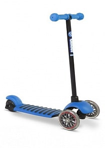 Трехколесный самокат YVolution Glider Deluxe, синий, 100490