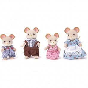 Sylvanian Families. Семья городских мышей (Epoch, 3103st)