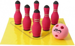 Игровой набор мини-боулинг (SAFSOF, MBB-05)