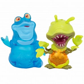 Набор игровых фигурок Exogini – Бла и Слагги, 6 см, свет (Giochi Preziosi, EXG04110/RU)