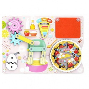 Бизиборд деревянный Поваренок (Тимбергрупп, IG0350)