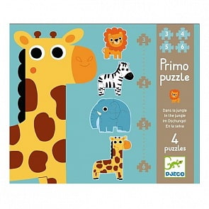 Пазл - В джунглях (Djeco, 07135)