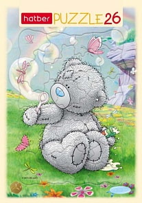 Пазлы в рамке 26 элементов – MeToYou, мыльные пузыри (Hatber, 26ПЗ4-23068)