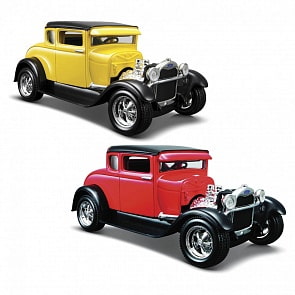 Ford Model A 1929 года, масштаб 1:24 (Maisto, 31201) (ассортимент)