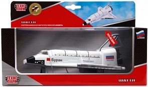 Шаттл металлический инерционный со светом и звуком (Технопарк, 51355Asim)