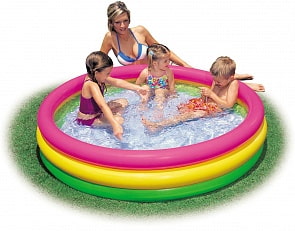 Бассейн надувной Sunset Glow Pool (Intex, int57422NP)