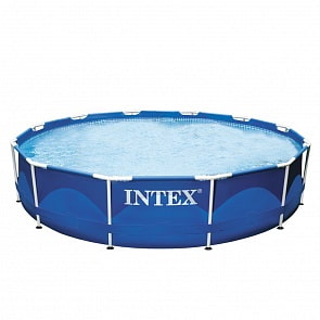 Бассейн металлический каркасный - Intex Metal Frame, с фильтр-насосом 220-240v (Intex, 28212sim)