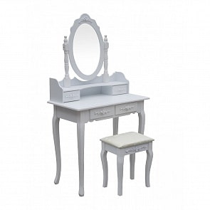 Туалетный столик для девочки со стулом (Lanaland, W08H091)