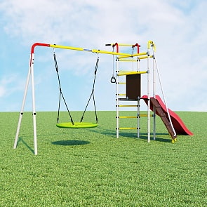 Дачный комплекс - Островок Плюс с качелями гнездо Romana R 103.09.04 (Romana, СГ000004312)