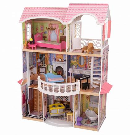 Винтажный кукольный дом для Барби - Магнолия 