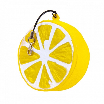 Мягкая игрушка антистресс – Долька лимона, 6 см 