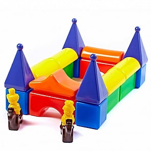 Строительный набор - Постоялый двор – 2, 24 элемента (Строим вместе счастливое детство, 5251)