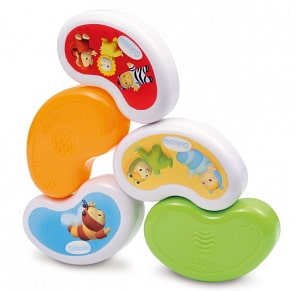 Детская пирамидка «Бобы» Cotoons (Smoby, 211235)