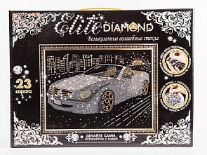 Набор для творчества из серии Стразы - Elite Diamond. Автомобиль (Лапландия, 45719)