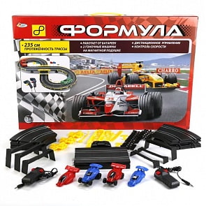 Трек с 4-мя машинками, длина – 235 см. (Играем Вместе, B79245-Rsim)
