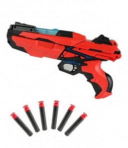 Бластер в наборе с 6 мягкими снарядами (FJ833)