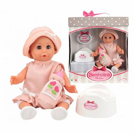Кукла Bambolina Boutique с аксессуарами, 36 см. 