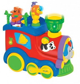 Интерактивная развивающая игрушка Цирковой поезд (Kiddieland, KID 037978)