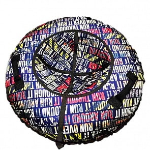 Санки надувные – Тюбинг RT Надписи Run, 105 см (RT, 7115RT)