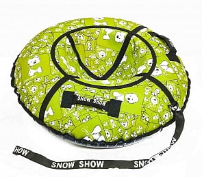 Санки надувные – Тюбинг RT Собачки на салатовом, 118 см (RT, 7269RT)