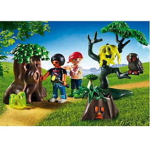 Игровой набор – Летний лагерь: Ночная прогулка, свет (Playmobil, 6891pm)