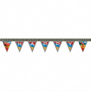 Гирлянда Тачки RSN Happy Birthday (Procos, tp81564)