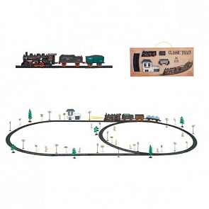 Железная дорога со световыми эффектами и аксессуарами (Shantou, B1483757sim) 