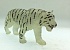 Фигурка из серии Юный натуралист – Тигр белый, термопластичная резина  - миниатюра №1