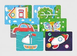 Игра развивающая Трафарет: Силуэт (Тимбергрупп,  IG0294)