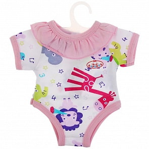 Одежда для кукол 40-42см боди жирафики (Карапуз, OTF-2102B-RU)