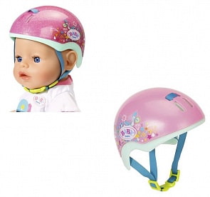 Одежда для кукол Baby born - Шлем для активного отдыха, 43 см, блистер (Zapf Creation, 827-215)