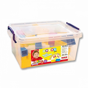 Мой первый конструктор, 48 элементов, в пластиковом боксе (Dolu, DL_5088)