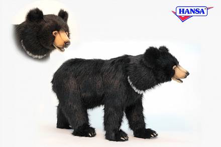 Мягкая игрушка – Черный медведь, 105 см 