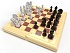 Игра настольная - Шашки-Шахматы, большие  - миниатюра №4