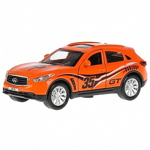 Модель Infiniti QX70 спорт, 12 см, открываются двери, инерционная (Технопарк, QX70-S)