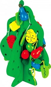 Дерево – шнуровка (Мир деревянных игрушек, д104)