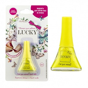 Лак для ногтей peel-off , цвет 064 пастельно-желтый, объем 5,5 мл (Lukky, Т17832)
